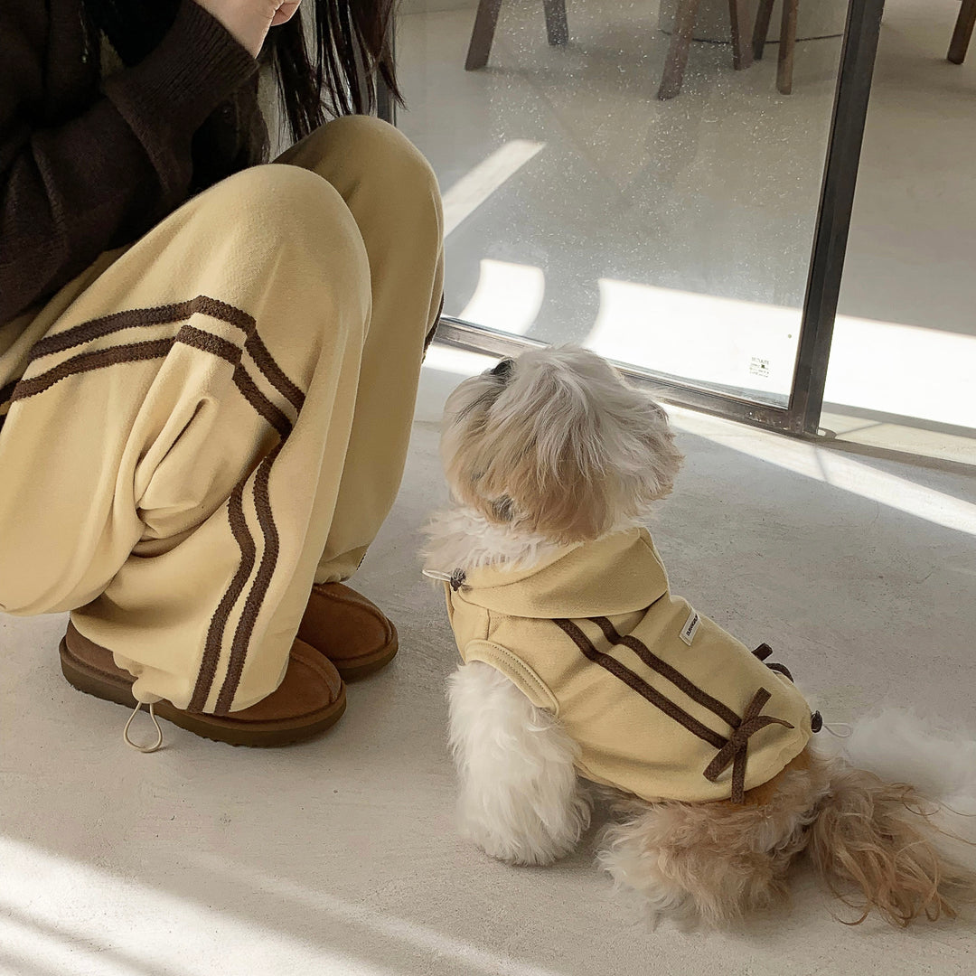 ※予約販売【DURANG RURANG】Ribbon Track Jogger Pants（4Color）