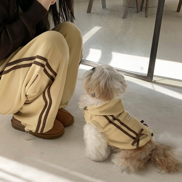 ※予約販売【DURANG RURANG】Ribbon Track Jogger Pants（4Color）