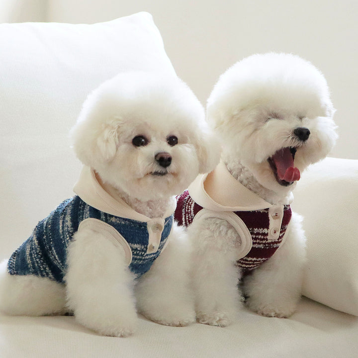 ※予約販売【DURANG RURANG】Snow Boucle Knit（Plum Burgundy）