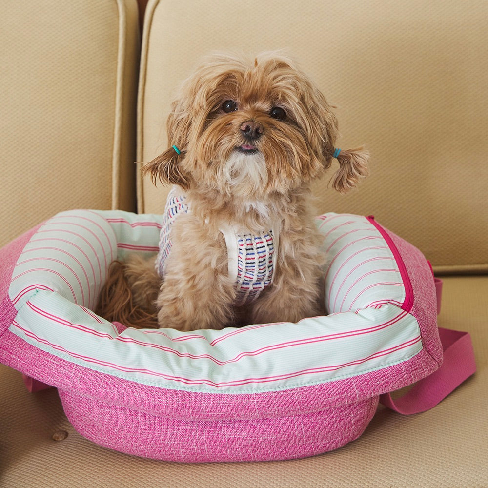 即納【noonoosoom】NOONOOSOOM × BETTERS Easy carry cozy bag（Pink）｜犬用バッグ