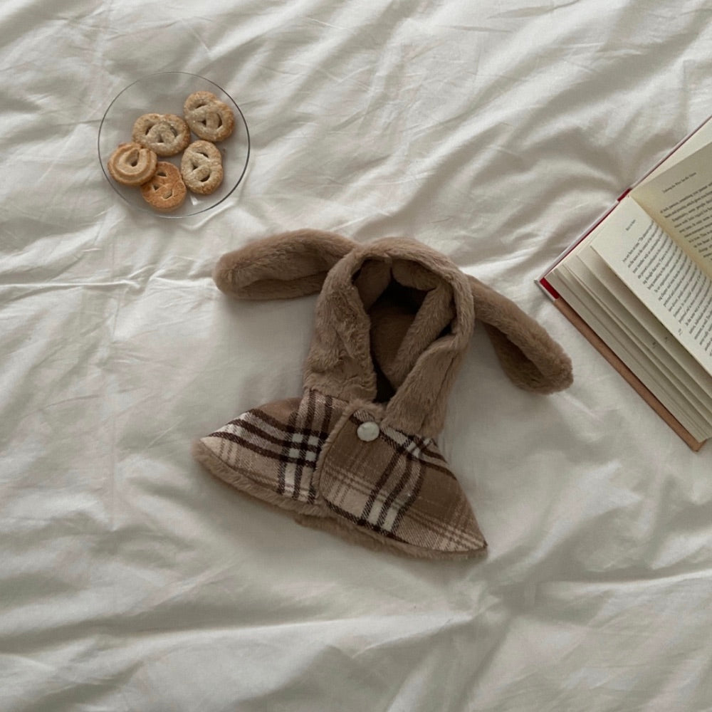※予約販売【Hi Yeboo】Audrey Bunny Cape（Beige）