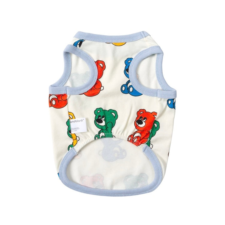 ※予約販売【andblank】ICONIC Joy Bear Sleeveless（Rainbow）