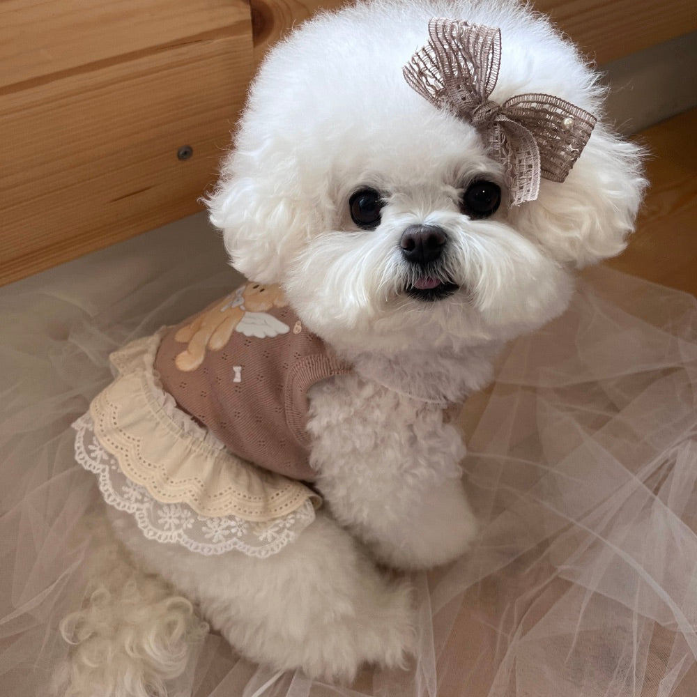 ※予約販売【Hi Yeboo】Cupid Bear Ops（Blue / Brown）