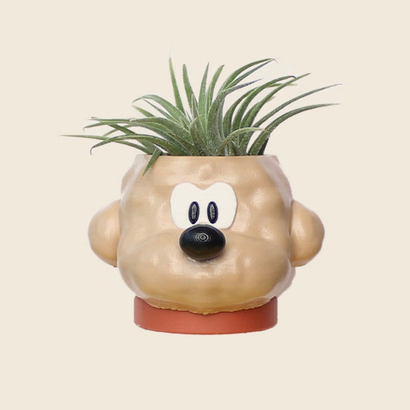 ※予約販売【CRR】Dog Magnet Pot（Apricot Poodle）