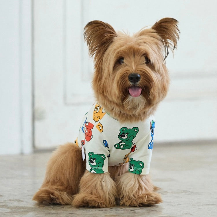※予約販売【andblank】ICONIC Joy Bear Short Sleeve（Rainbow）