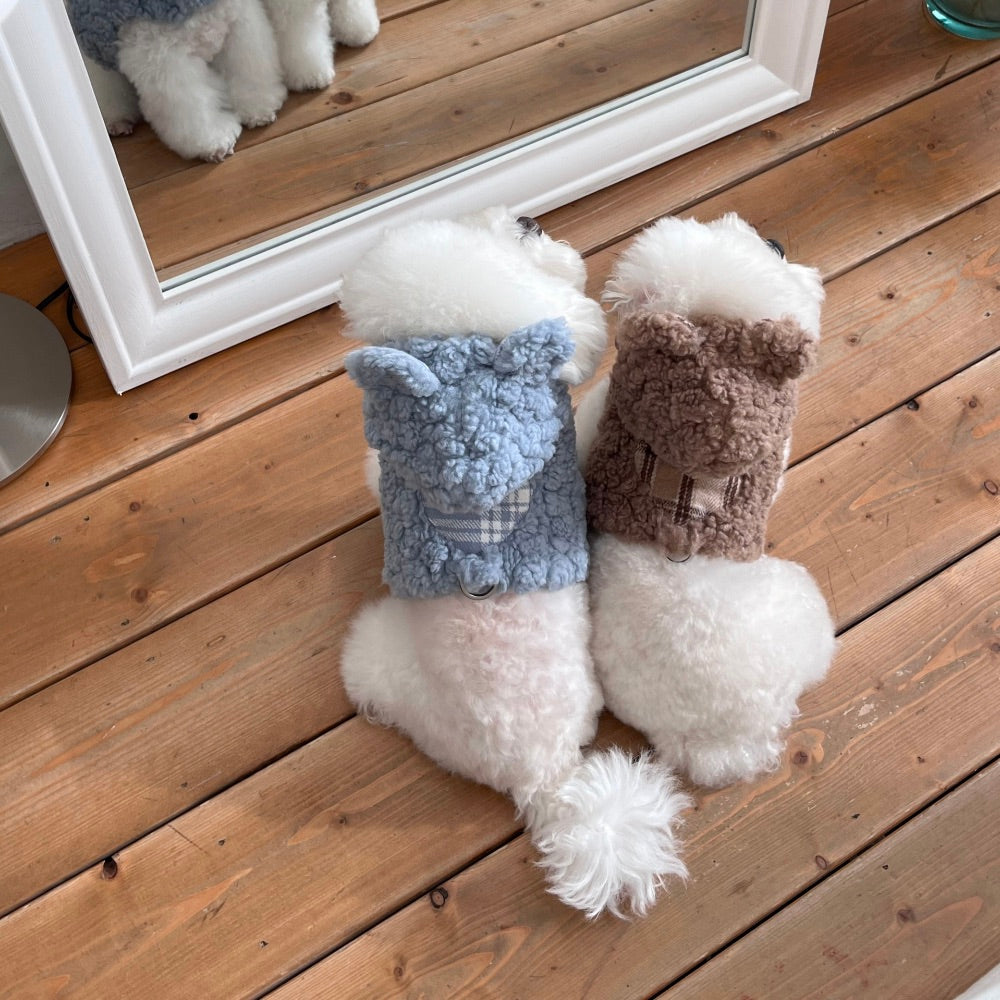 ※予約販売【Hi Yeboo】Fluffy Harness（Bear / Bunny）