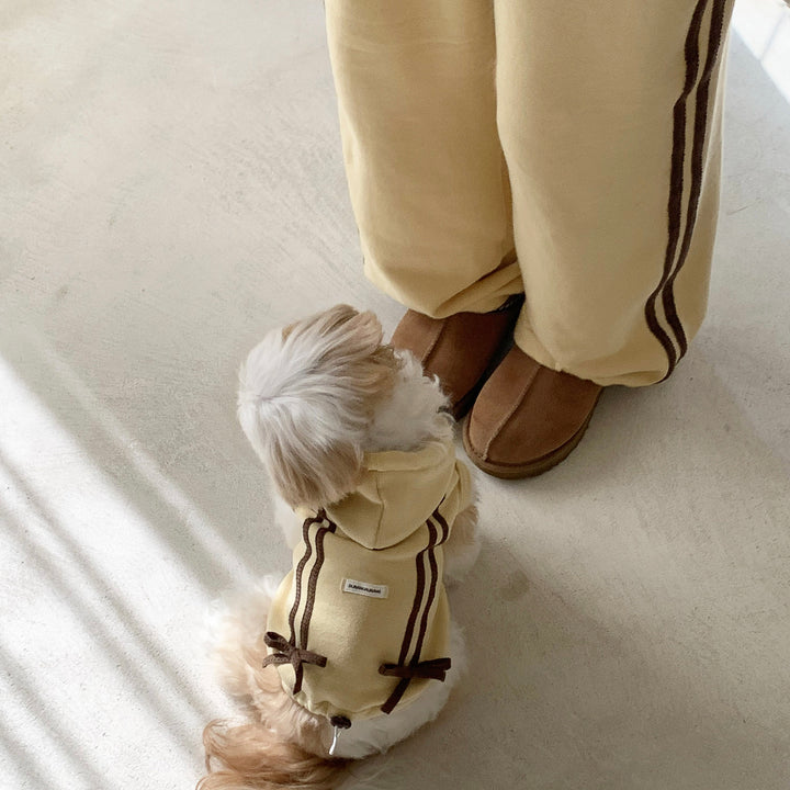 ※予約販売【DURANG RURANG】Ribbon Track Jogger Pants（4Color）