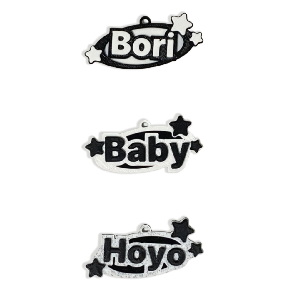 ※予約販売【studio.hoyo】Y2K Name Tag