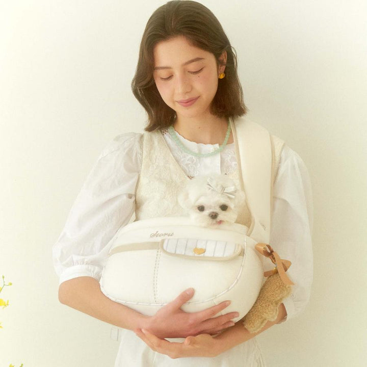 ※予約販売【seoru】Soft Valentine bag (beige)