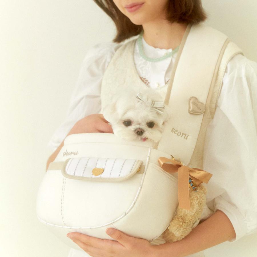 ※予約販売【seoru】Soft Valentine bag (beige)