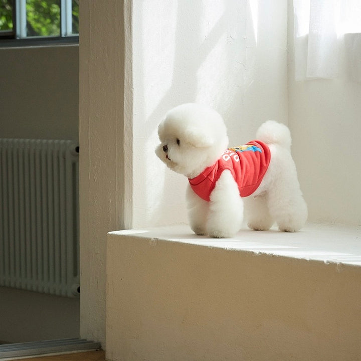 ※予約販売【andblank】Joy Bear Sleeveless Sweatshirt