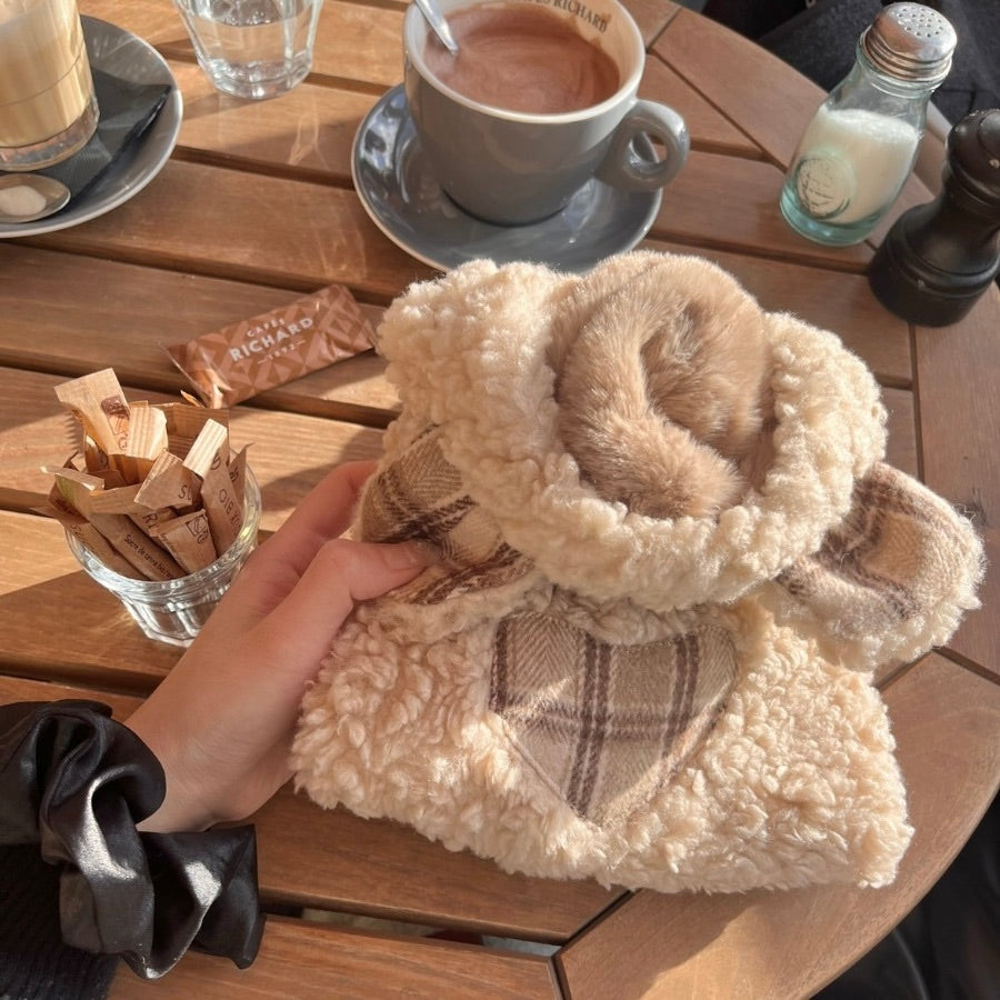 ※予約販売【Hi Yeboo】Teddy Vest（Ivory）