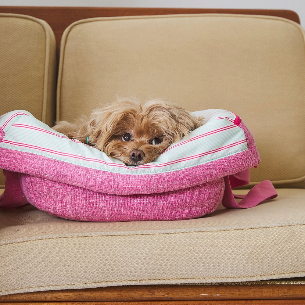 即納【noonoosoom】NOONOOSOOM × BETTERS Easy carry cozy bag（Pink）｜犬用バッグ