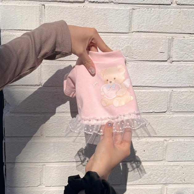 ※予約販売【Hi Yeboo】Love cupid sweatshirt（Pink）