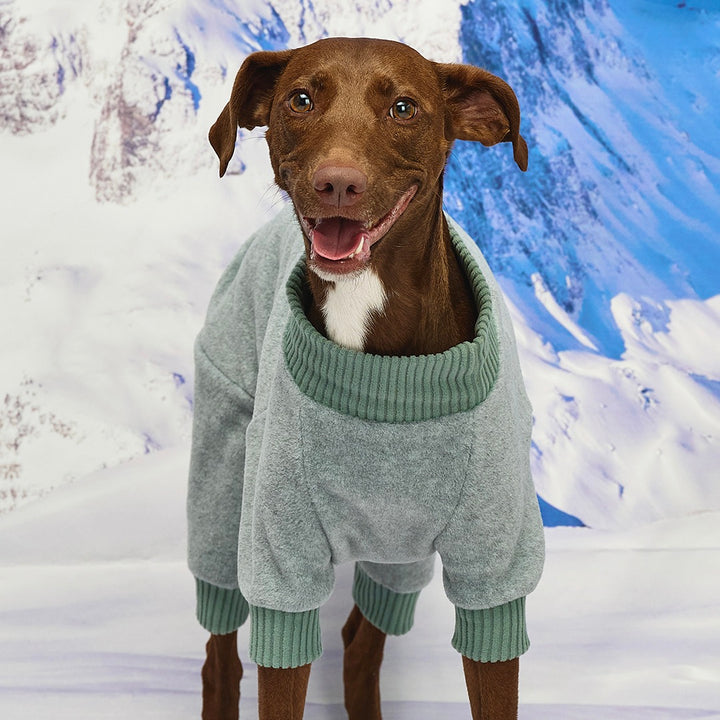 ※予約販売【munikund】Triangle Fleece All In One（Emerald）