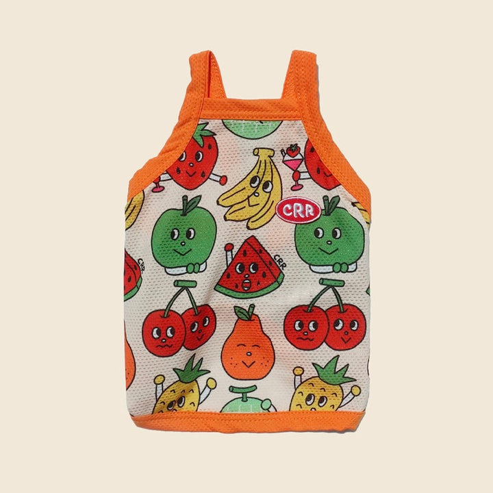 即納【CRR】Sweeite Fruit Cool Strap Top（Orange）