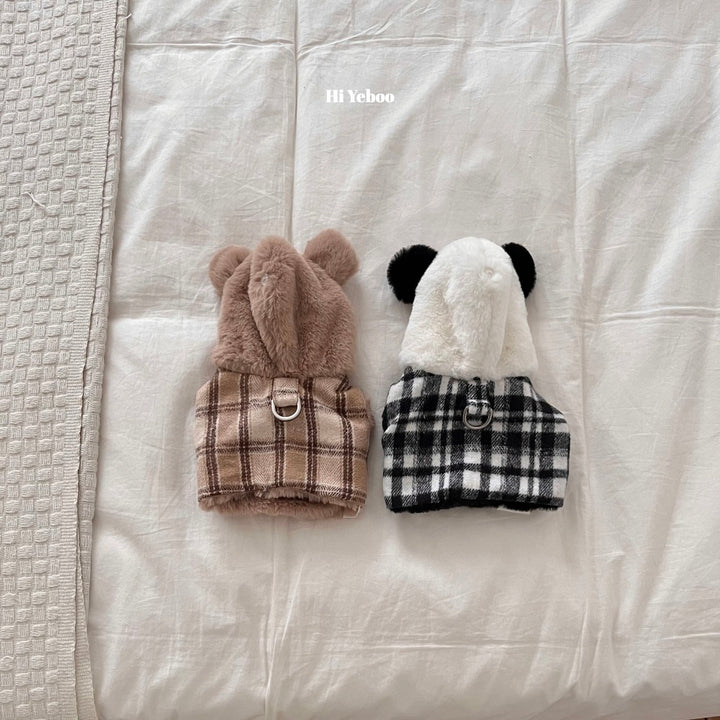 ※予約販売【Hi Yeboo】Teddy Harness（Panda / Teddy）