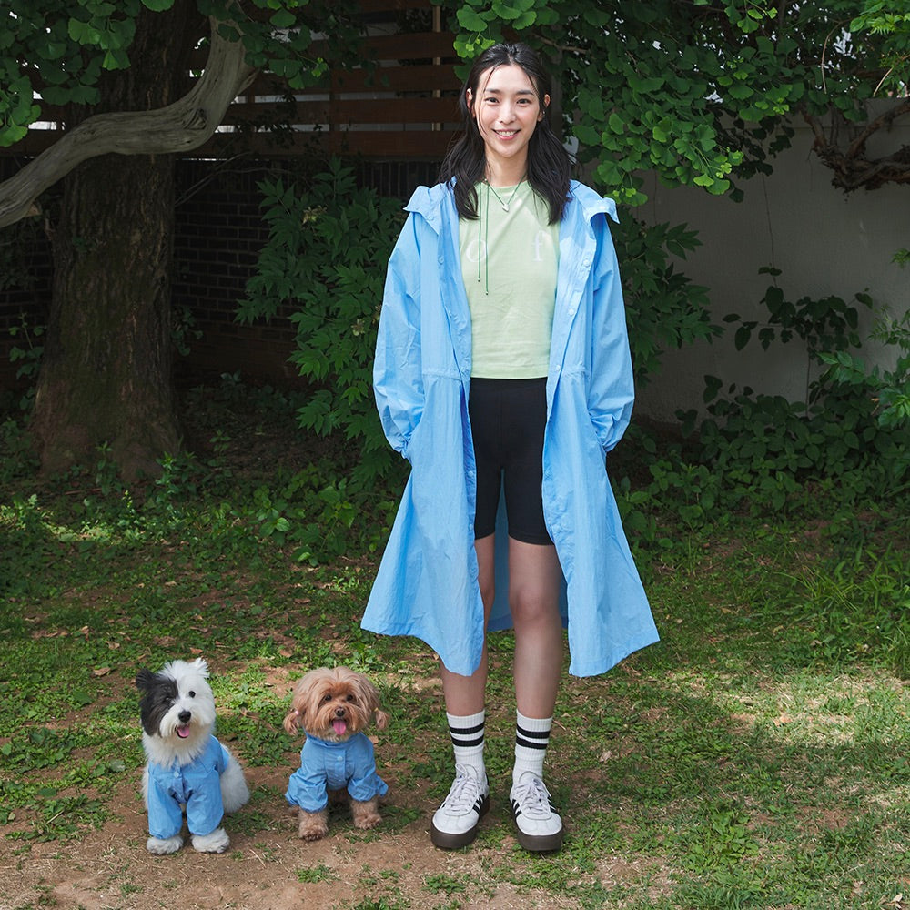 即納【noonoosoom】Rain jacket（Blue）