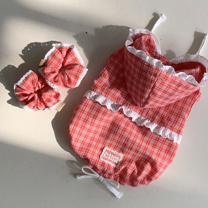 ※予約販売【DURANG RURANG】Check Scrunchies