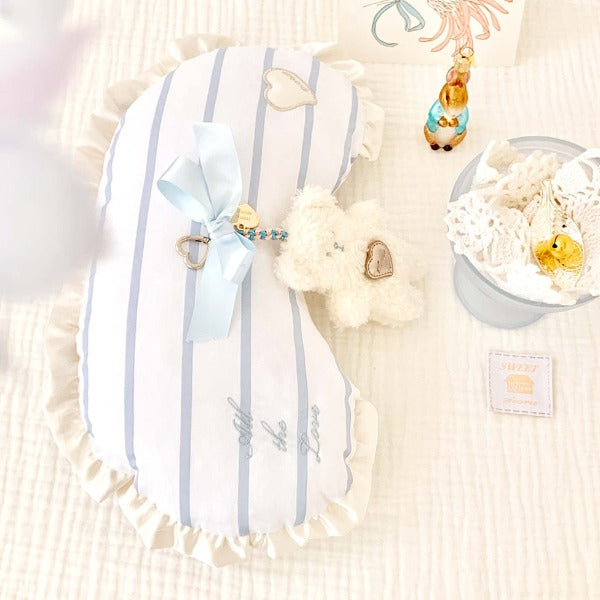 ※予約販売【seoru】House front pillow（Blue）