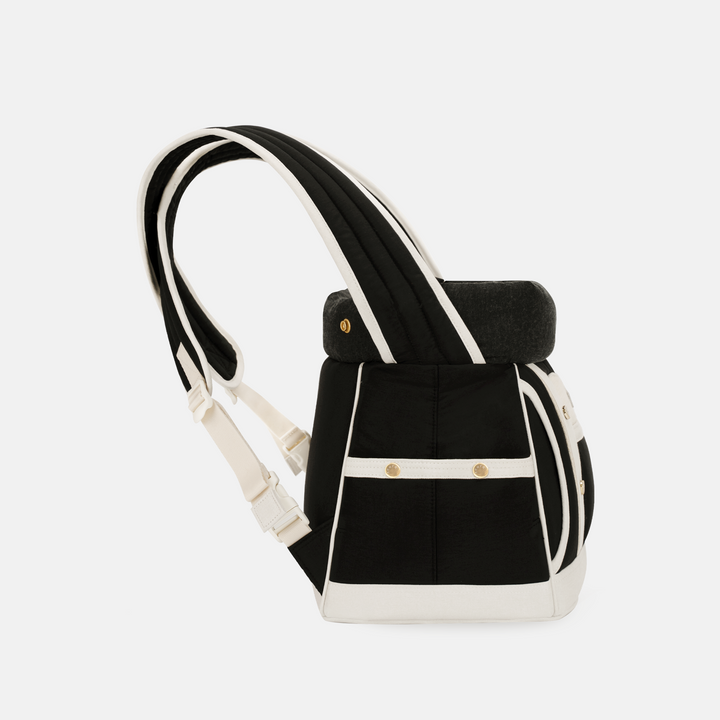 ※予約販売【seoru】Front Bag（Black）｜犬用バッグ