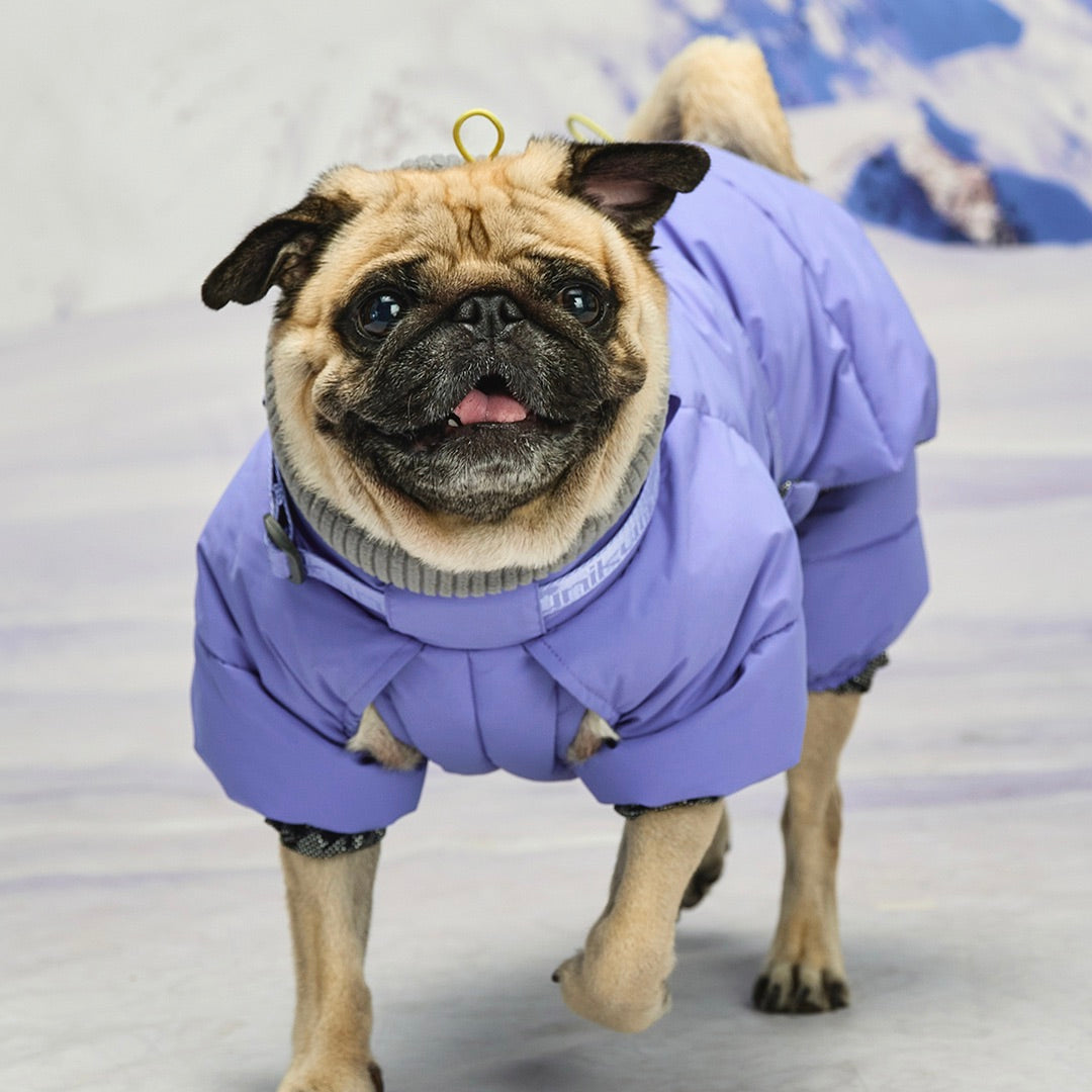 ※予約販売【munikund】Thermal Up Padding Air 2 Overall -（Berry Blue）