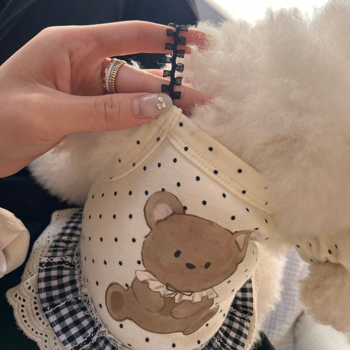 ※予約販売【Hi Yeboo】Bobo dots ops（Bear & Bunny）