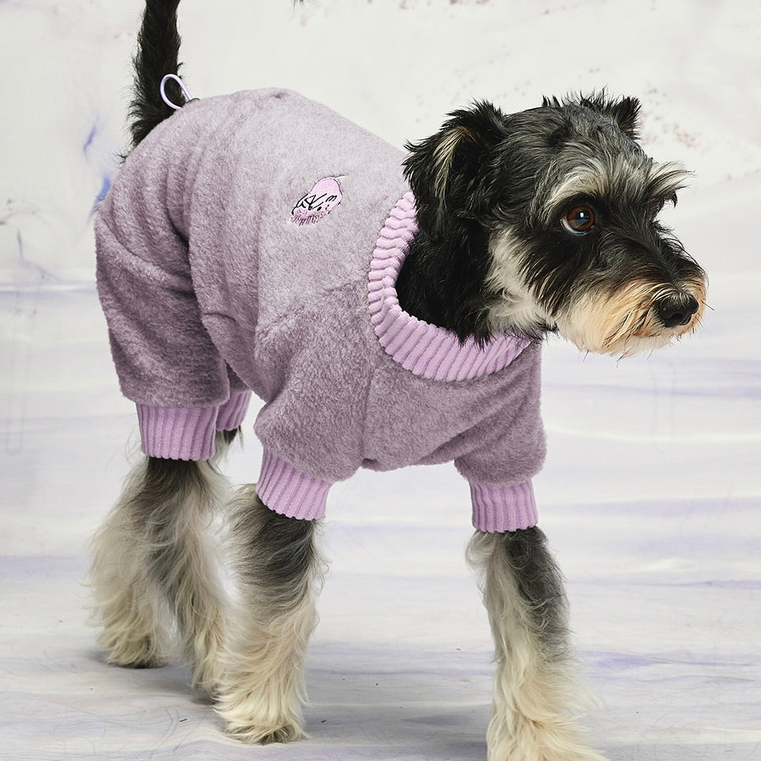 ※予約販売【munikund】Triangle Fleece All In One（Pink）