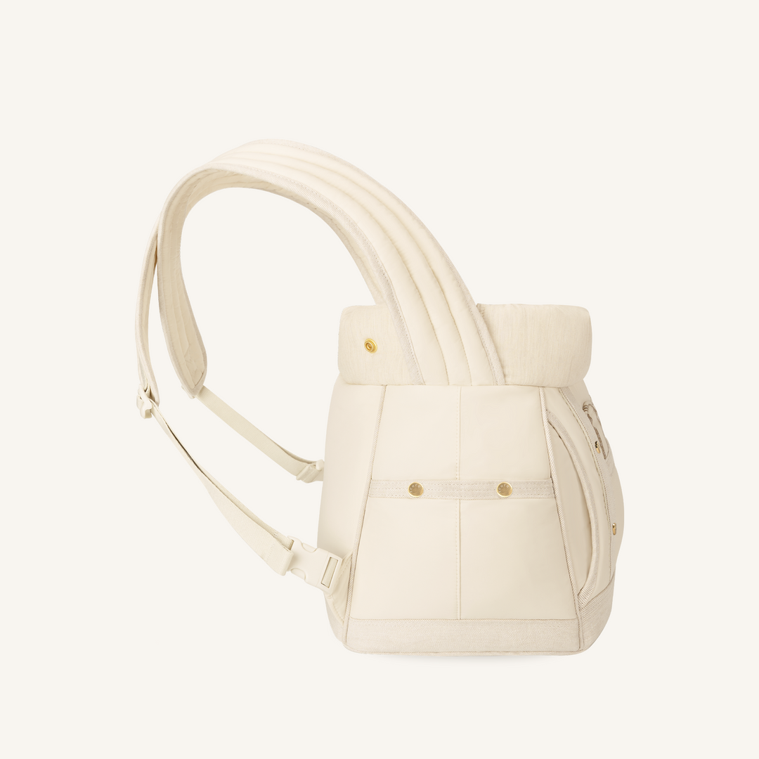 ※予約販売【seoru】Front Bag（Beige）｜犬用バッグ