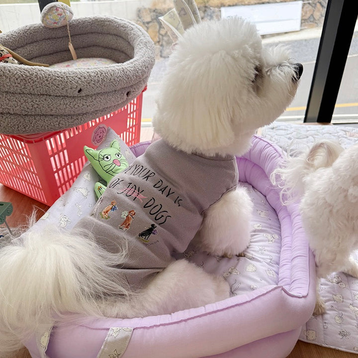 ※予約販売【OOPS! MY DOG】My Quote T（Gray）