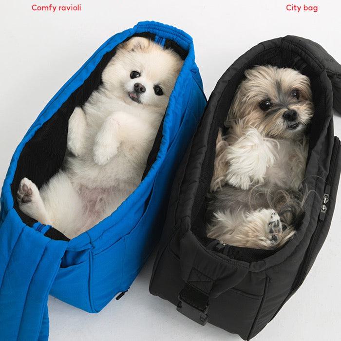即納【BITE ME】COMFY RAVIOLI - City bag（Charcoal）