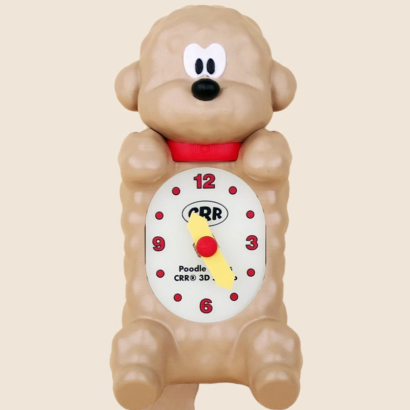 ※予約販売【CRR】Shaketail Duchs Mini Wall Clock（Poodle）