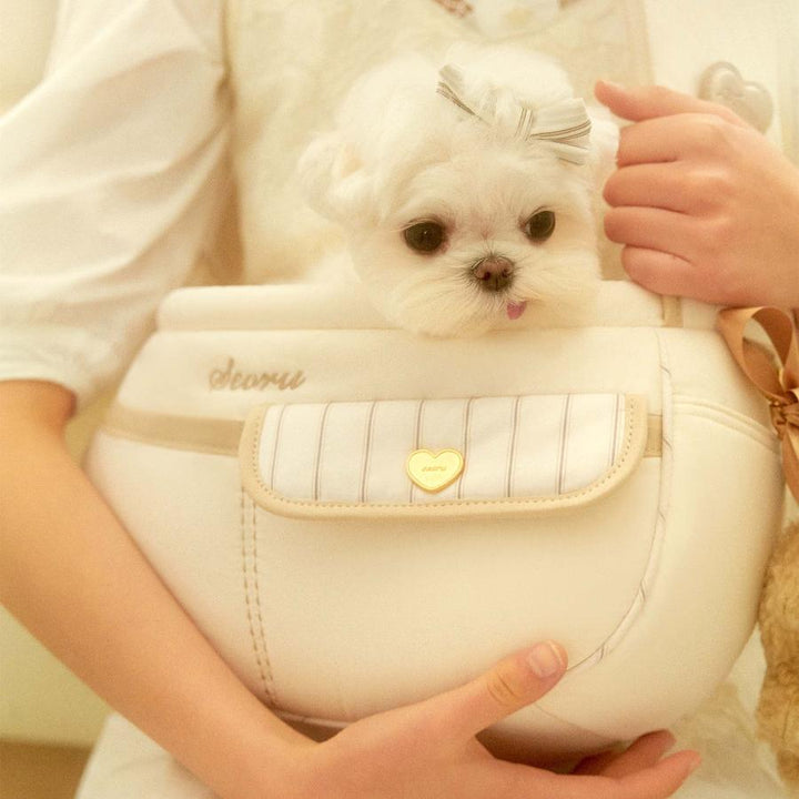 ※予約販売【seoru】Soft Valentine bag (beige)