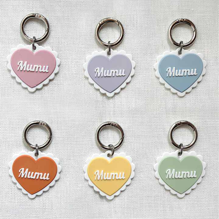 ※予約販売【studio.hoyo】Lace Heart Name Tag