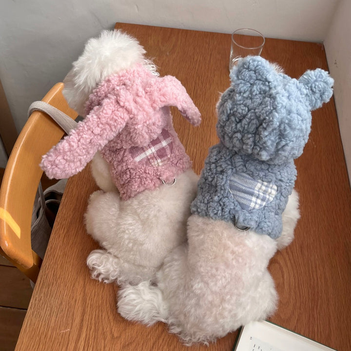 ※予約販売【Hi Yeboo】Fluffy Harness（Bear / Bunny）