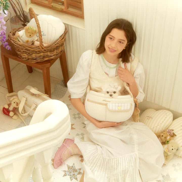 ※予約販売【seoru】Soft Valentine bag (beige)