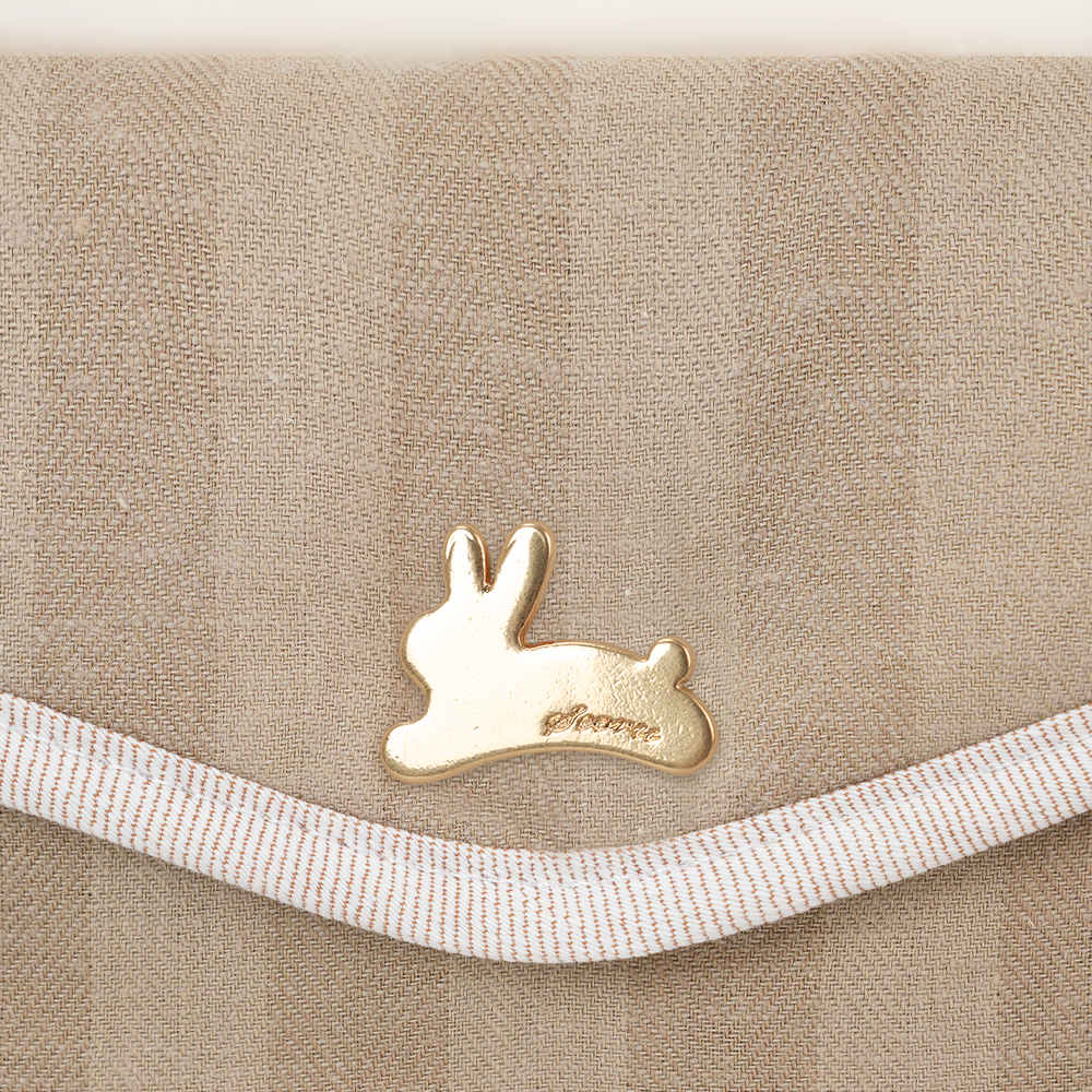 ※予約販売【seoru】Letter Bag (Mocha Beige)