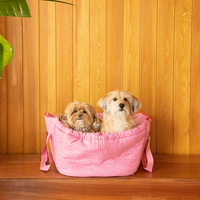 即納【noonoosoom】NOONOOSOOM × BETTERS Easy carry cozy bag（Pink）｜犬用バッグ