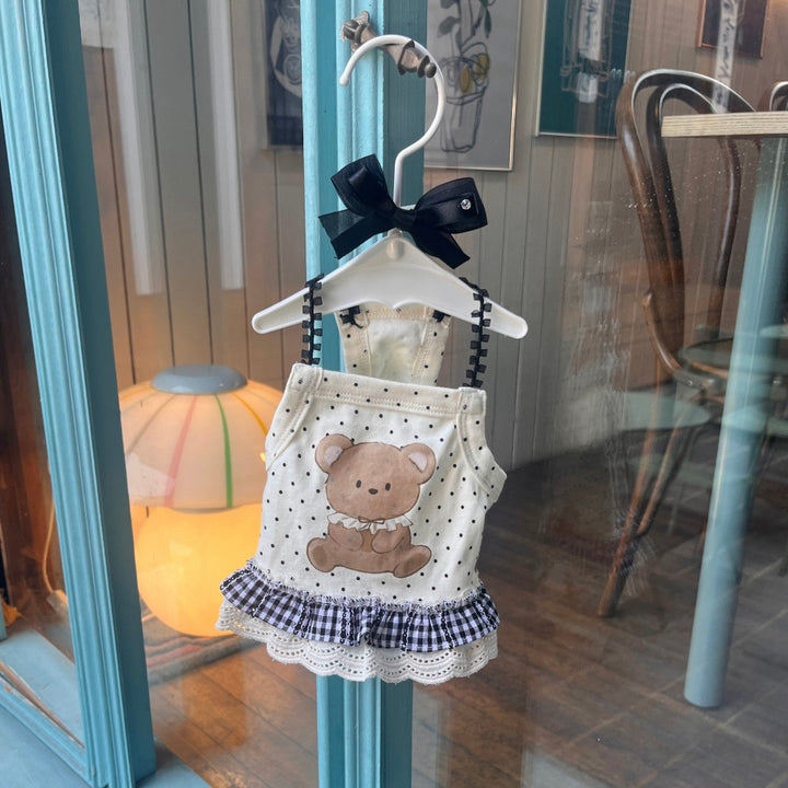 ※予約販売【Hi Yeboo】Bobo dots ops（Bear & Bunny）