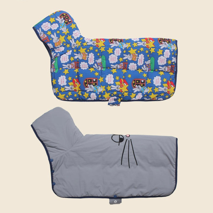 ※予約販売【CRR】Lazy Bunny Reversible Padded Blanket