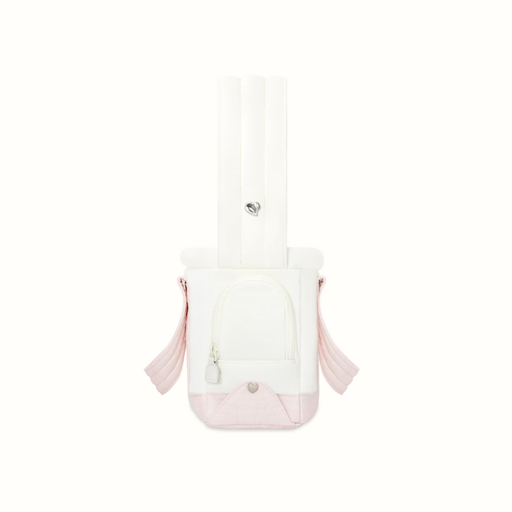 ※予約販売【seoru】Heart Veru Bag（Pink）｜犬用バッグ