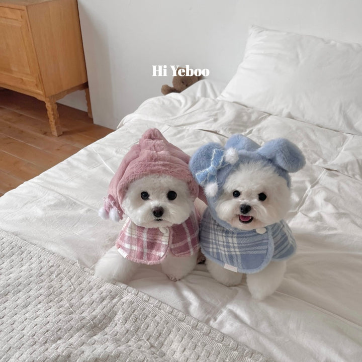 ※予約販売【Hi Yeboo】Amelie Bear Cape（Blue）