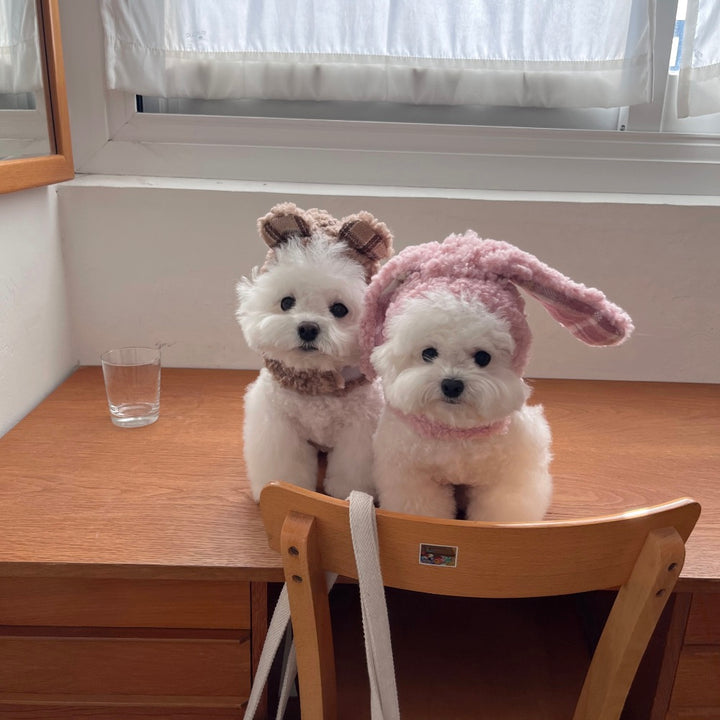 ※予約販売【Hi Yeboo】Fluffy Harness（Bear / Bunny）