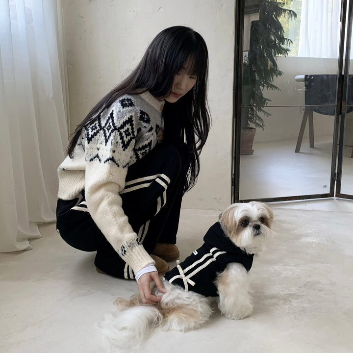 ※予約販売【DURANG RURANG】Ribbon Track Jogger Pants（4Color）