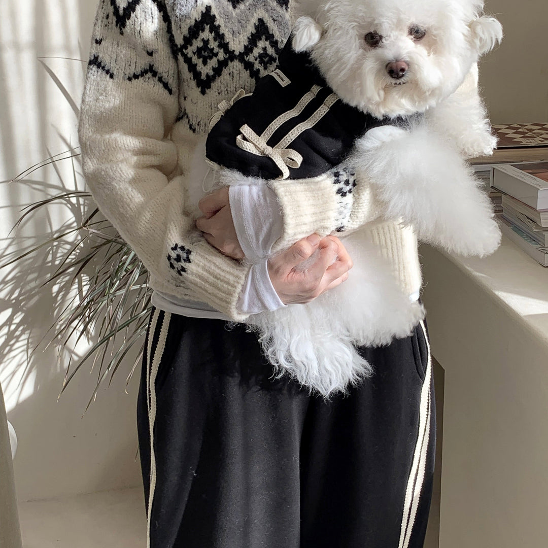 ※予約販売【DURANG RURANG】Ribbon Track Jogger Pants（4Color）