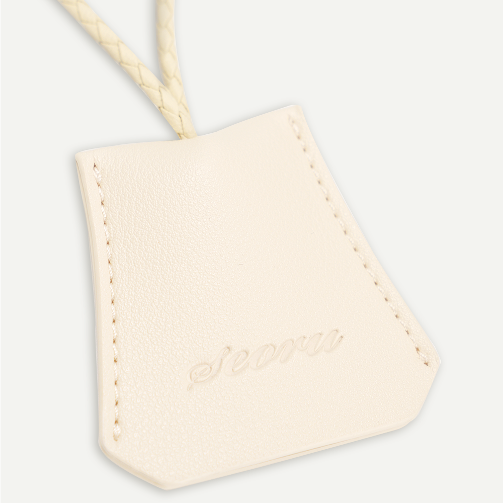 ※予約販売【seoru】Letter Bag (Mocha Beige)