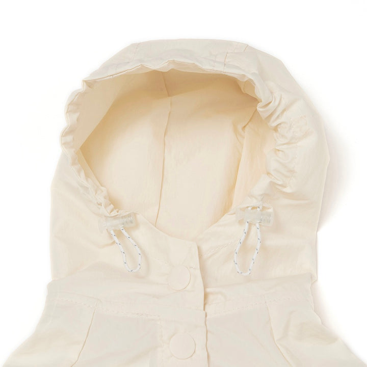 即納【noonoosoom】Rain jacket（Ivory）