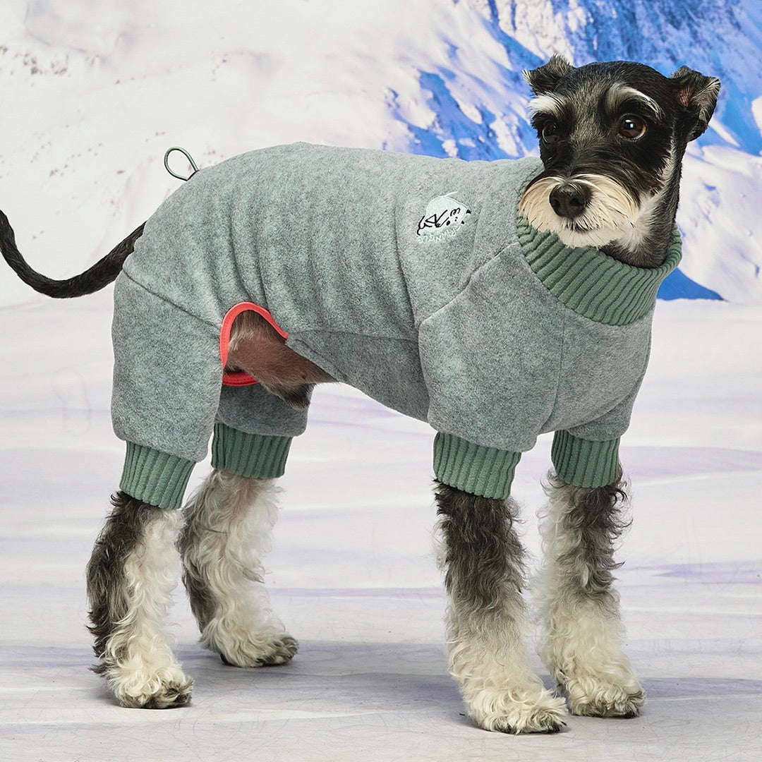 ※予約販売【munikund】Triangle Fleece All In One（Emerald）