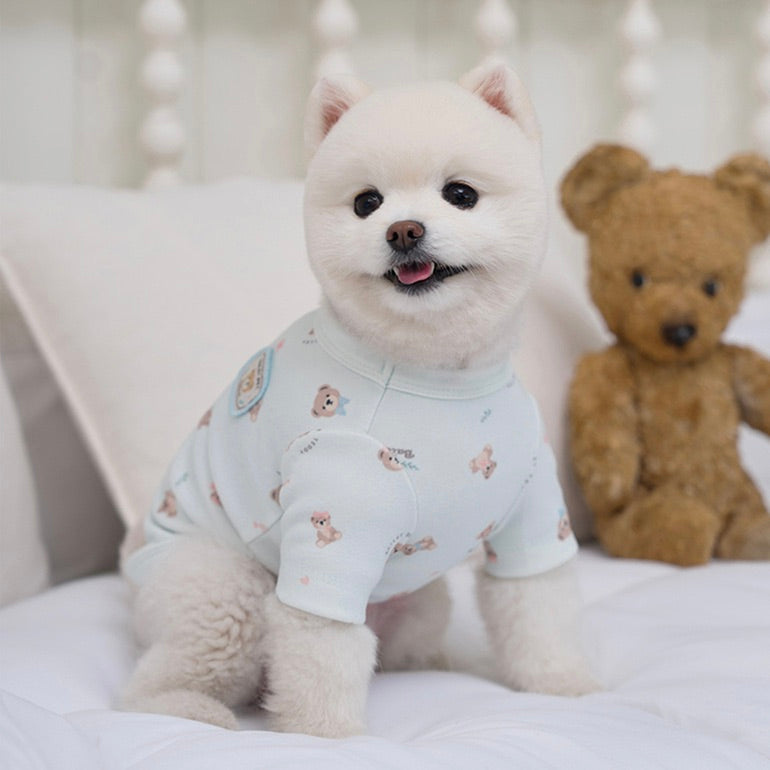 ※予約販売【Bailey】Teddy T-shirt（Teddy Blue）