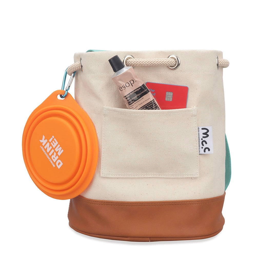 即納【monchouchou】Lazy Farm Bucket Bag